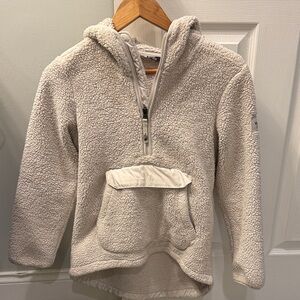 The North Face Kids Sherpa Hoodie - Cream